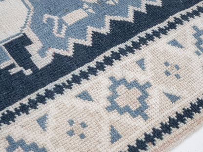Vintage Rug, Turkish Rug, Handmade Rug, Oushak Rug, Area Rug, Neutral Rug, Bedroom Rug, Bohemian Rug, Vintage Carpet, Rug 3x5, 12285