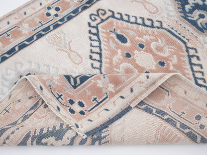 Handmade Area Rug, Turkish Oushak Rug, Vintage Unique Rug, Neutral Floor Rug, Contemporary Decor, Vintage Carpet, Turkey Rug, Rug 3x4, 12286