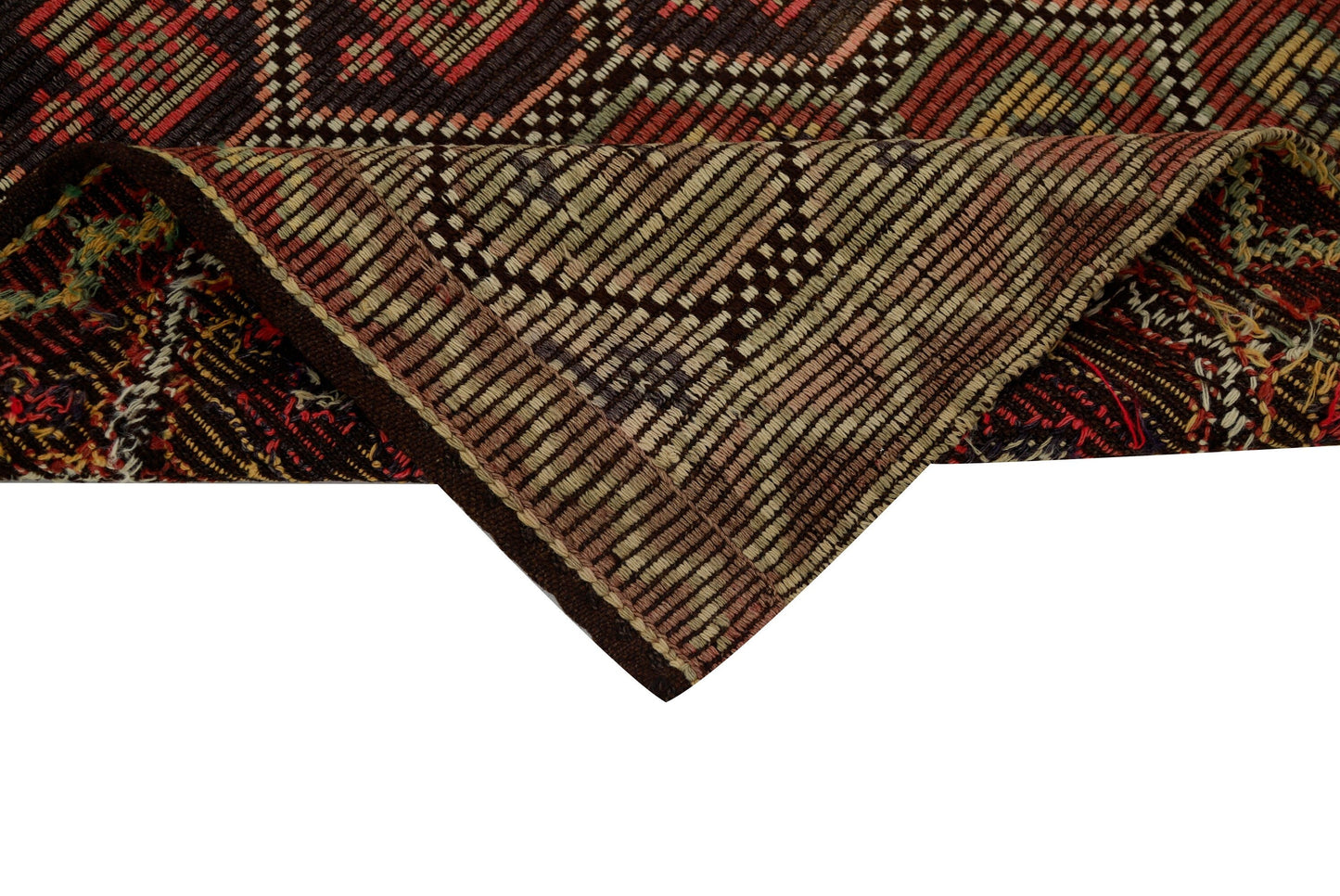 Turkish Kilim Rug, Vintage Kilim Rug, Turkish Rug, Area Rug, Handmade Rug, Entryway Rug, Wool Rug, Old Oriental Rug, Kilim Rug 5x10, 2986