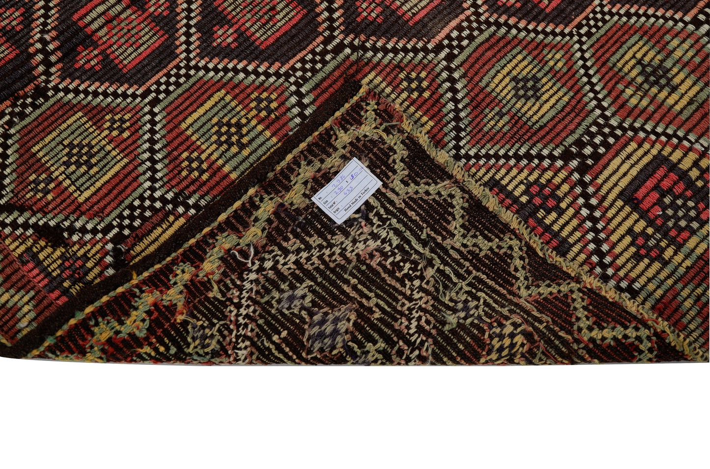 Turkish Kilim Rug, Vintage Kilim Rug, Turkish Rug, Area Rug, Handmade Rug, Entryway Rug, Wool Rug, Old Oriental Rug, Kilim Rug 5x10, 2986