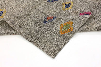 Kilim Rug 6x8, Handmade Unique Kilim Rug, Vintage Kilim Rug, Turkish Kilim, Living Room Rug, Area Kilim Rug, Bohemian Rug, Wool Rug, 3689