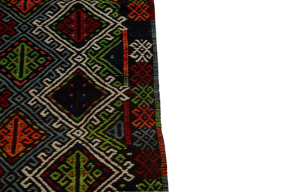 Vintage Turkish Kilim Rug, Area Kilim Rug, Bedroom Rug, Handmade Unique Rug, Primitive Area Rug, Wool Rug, Kilim Rug 5x8, Anatolia Rug, 2876