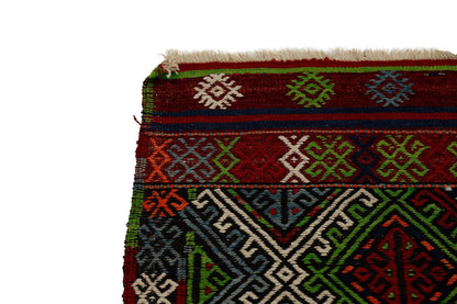 Vintage Turkish Kilim Rug, Area Kilim Rug, Bedroom Rug, Handmade Unique Rug, Primitive Area Rug, Wool Rug, Kilim Rug 5x8, Anatolia Rug, 2876
