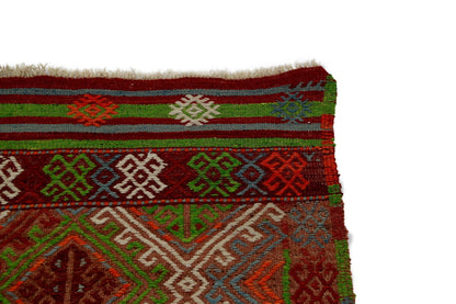 Vintage Turkish Kilim Rug, Area Kilim Rug, Bedroom Rug, Handmade Unique Rug, Primitive Area Rug, Wool Rug, Kilim Rug 5x8, Anatolia Rug, 2876