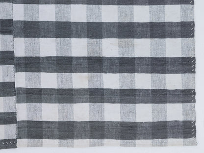 Vintage Kilim Rug, Kilim Rug 5x9, Area Kilim, Handmade Plaid Striped Kilim Rug, Turkish Bohemian Kilim Rug,Rug Kilim, Living Room Rug, 11449