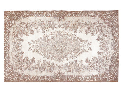 Oushak Rug, Turkish Handmade Area Rug, Vintage Unique Rustic Rug, Turkey Rug, Neutral Rug, Primitive Rug, Kid Room Rug, Rug 5x9, 10390