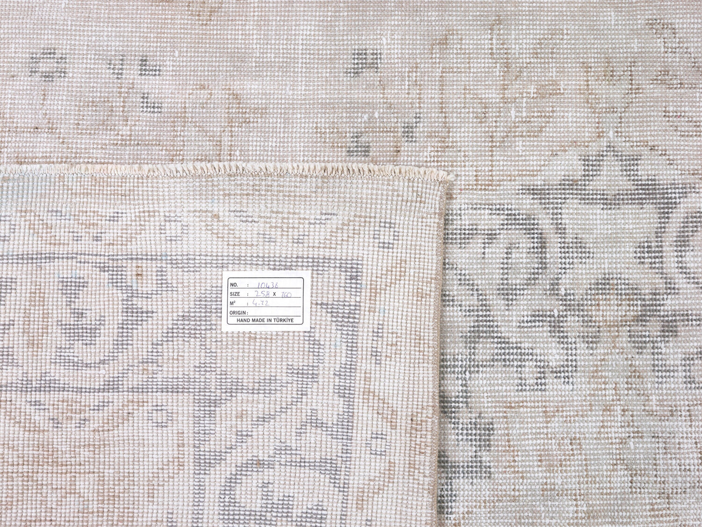 Neutral Rug, Vintage Oushak Rug, Turkish Area Rug, Handmade Unique Faded Rug, Living Room Rug, Turkey Rug, Rug 5x8, Carpet Rug, 10438