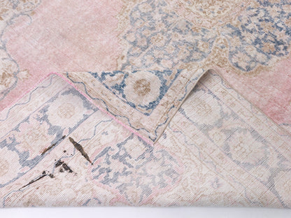 Turkish Rug, Vintage Handmade Rug, Oushak Unique Rug, Bohemian Eclectic Rug, Living Room Rug, Neutral Area Rug, Rug 6x10, Turkey Rug, 10458