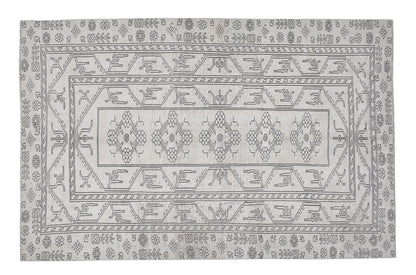 Rug 5x7, Turkish Unique Rug, Handmade Rug, Oushak Faded Rug, Neutral Muted Rug, Vintage Antique Rug, Area Rug, Carpet Rug, Turkey Rug, 10506