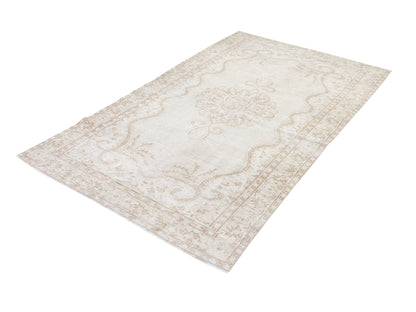 Handmade Rug 5x8, Turkish Oushak Rug, Neutral Floor Rug, Scandinavian Rug, Vintage Antique Rug, Wool Rug, Carpet Rug, Turkey Rug, 10545