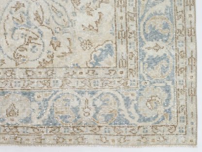 Oushak Rug, Vintage Rug, Living Room Rug, Rug 7x11, Turkish Handmade Unique Rug,Neutral Floor Rug, Area Antique Rug, Scandinavian Rug, 11015