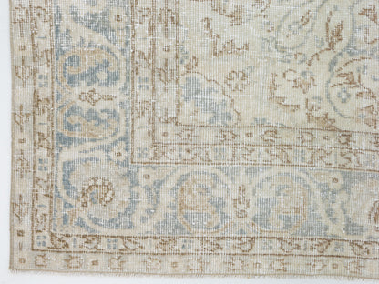 Oushak Rug, Vintage Rug, Living Room Rug, Rug 7x11, Turkish Handmade Unique Rug,Neutral Floor Rug, Area Antique Rug, Scandinavian Rug, 11015