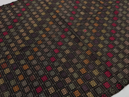 Unique Vintage Kilim, Kilim Rug 7x9, Turkish Kilim, Kilim Rug, Entryway Rug, Bohemian Eclectic Kilim Rug, Turkish Kilim Rug, 10523