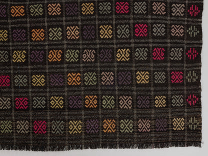 Unique Vintage Kilim, Kilim Rug 7x9, Turkish Kilim, Kilim Rug, Entryway Rug, Bohemian Eclectic Kilim Rug, Turkish Kilim Rug, 10523