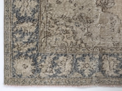 Medallion Oushak Rug, Turkish rug, Vintage Rug, Area rug, Carpet rug, Wool rug, Bedroom rug, Entryway rug, Handmade rug, 5x9 Rug, 9575