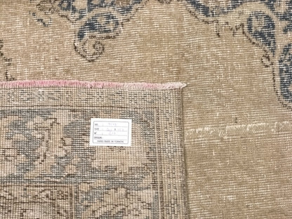 Medallion Oushak Rug, Turkish rug, Vintage Rug, Area rug, Carpet rug, Wool rug, Bedroom rug, Entryway rug, Handmade rug, 5x9 Rug, 9575