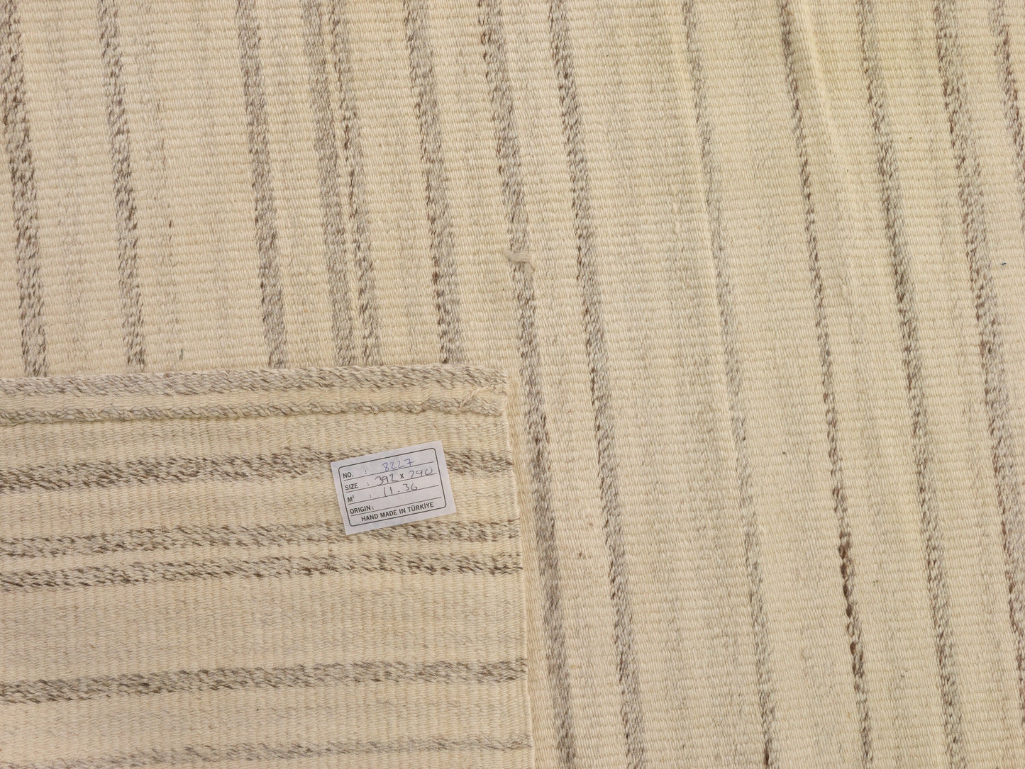 Large Kilim Rug, Beige Kilim Rug, Handmade rug, Anatolia rug, Turkish Vintage Kilim Rug, One of a kind rug, Area Kilim rug 10x13, 8227