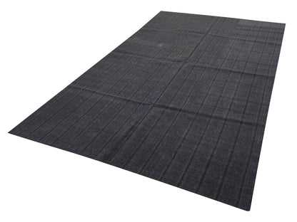 Blue Handmade Turkish Kilim Rug, Area Vintage Unique Kilim Rug, Flat weave, Bedroom rug, Entryway rug, Minimalist decor, Rug Kilim 6x10,9703