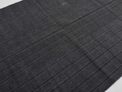 Blue Handmade Turkish Kilim Rug, Area Vintage Unique Kilim Rug, Flat weave, Bedroom rug, Entryway rug, Minimalist decor, Rug Kilim 6x10,9703