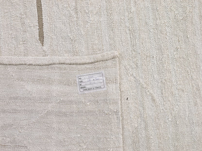 Kilim Rug 10x13, Turkish Vintage Kilim Rug, White Vintage Large Area Hemp Kilim Rug, Oversize Rug, White Kilim Rug 10x13, Handmade rug, 9440