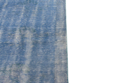 5x8 Rug,Turkish Rug Blue,Vintage Rug 5x8, Overdye Rug, Blue Rug 5x8, Handmade Carpet Rug, Coastal Decor, Living Room Rug,3301