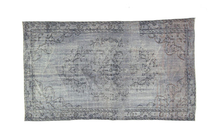 5x9 Turkish Rug Gray ,Vintage Rug, Oushak Rug ,Carpet Rug, Area Rug ,Handmade Rug, Overdye Rug,Gray Rug,Unique Rug,Turkey rug,3293