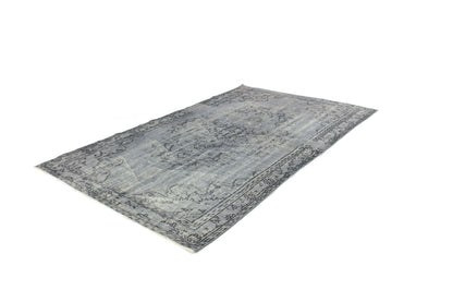 5x9 Turkish Rug Gray ,Vintage Rug, Oushak Rug ,Carpet Rug, Area Rug ,Handmade Rug, Overdye Rug,Gray Rug,Unique Rug,Turkey rug,3293
