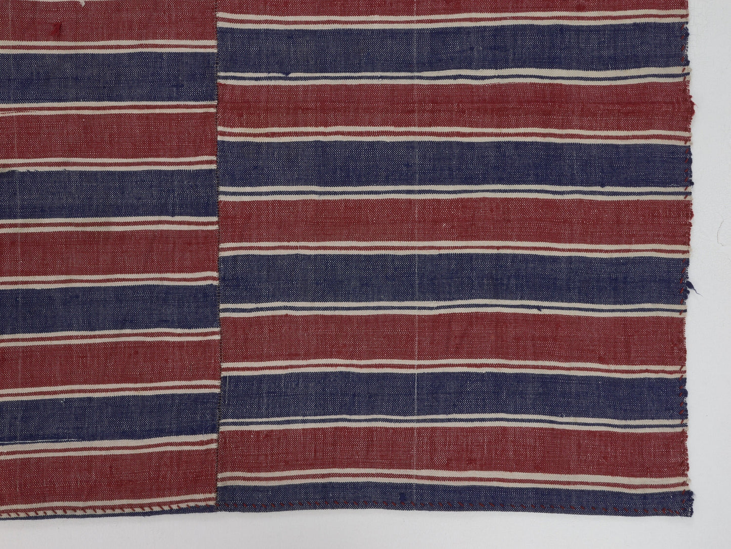 Blue Purple Area Kilim Rug, Handmade Turkish Kilim Rug, Vintage Old Kilim Rug, One of a kind rug, 6x8 Kilim Rug, Boho decor,Bedroom rug,8606