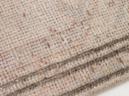 Faded Oushak Vintage rug ,Beige Anatolia Turkish Rug , Turkish Handmade Rug , Area Rug 5x8 , Oushak Carpet, Turkey rug, One of a kind, 9997