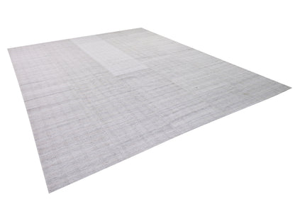 Vintage Handmade Kilim Rug, Turkish Area Large Kilim Rug, 10x13 Kilim Rug, One of a kind, Contemporary,Living room,White,Gray,Rug,Kilim,8260