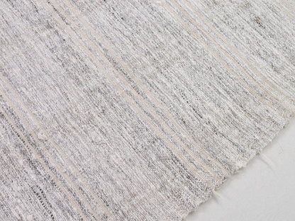 Vintage Handmade Kilim Rug, Turkish Area Large Kilim Rug, 10x13 Kilim Rug, One of a kind, Contemporary,Living room,White,Gray,Rug,Kilim,8260