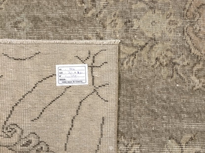 One of a kind Turkish rug, 5x8 Neutral Oushak Rug, Vintage rug Wool, Hand knotted Area Carpet Rug, Unique rug, Turkey rug, 9571