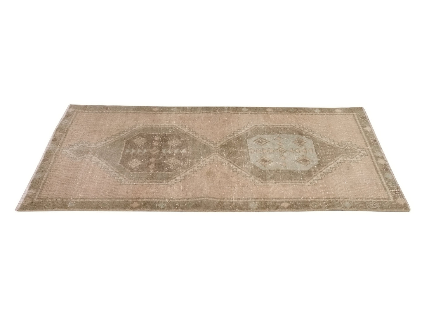Wool Anatolia Oushak Rug, Handmade Turkish Rug, Carpet Rug, Vintage Oushak Rug, Bedroom Rug, Nursery rug, 3x6 Small Area Rug, 9050