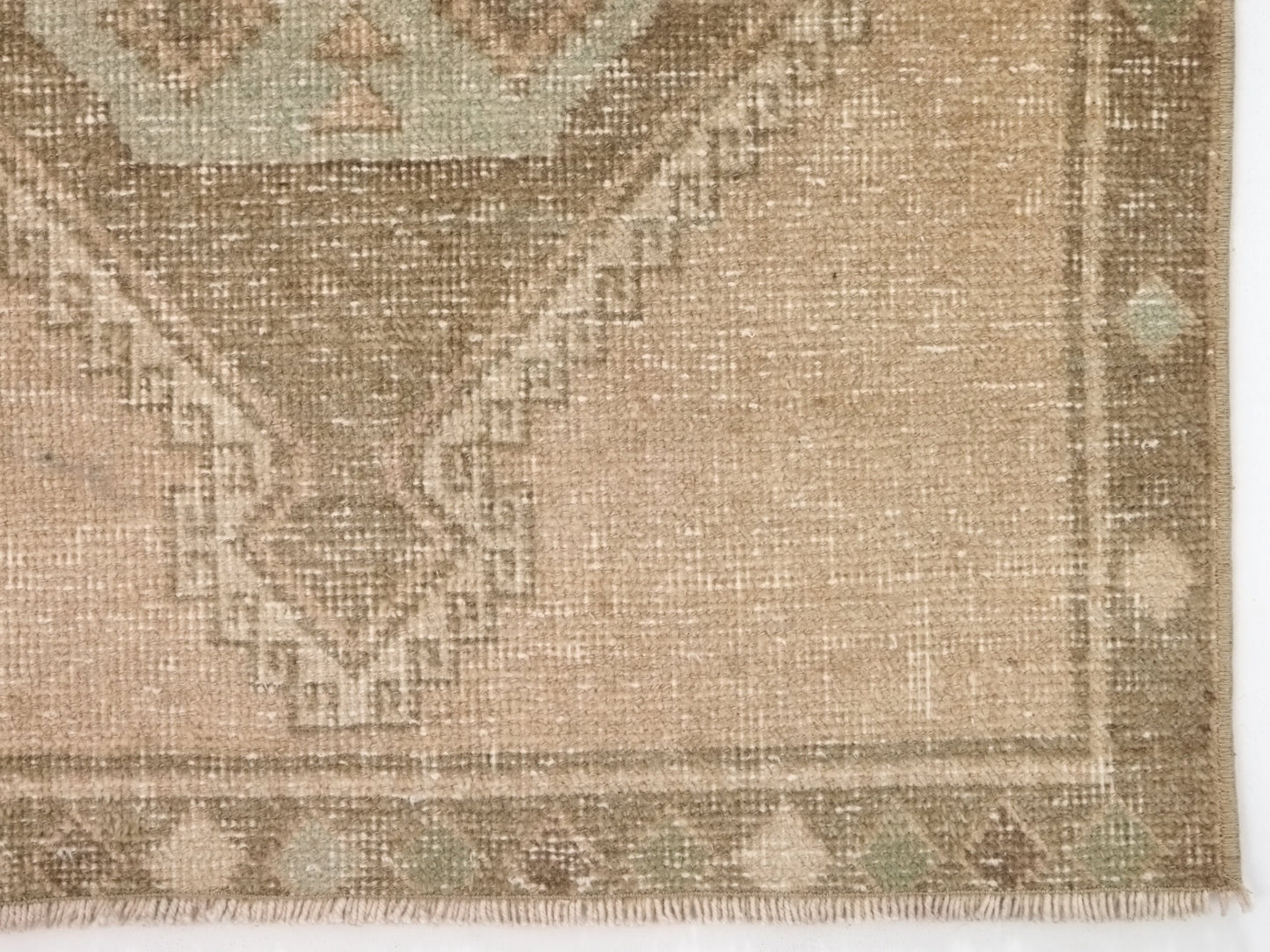 Wool Anatolia Oushak Rug, Handmade Turkish Rug, Carpet Rug, Vintage Oushak Rug, Bedroom Rug, Nursery rug, 3x6 Small Area Rug, 9050