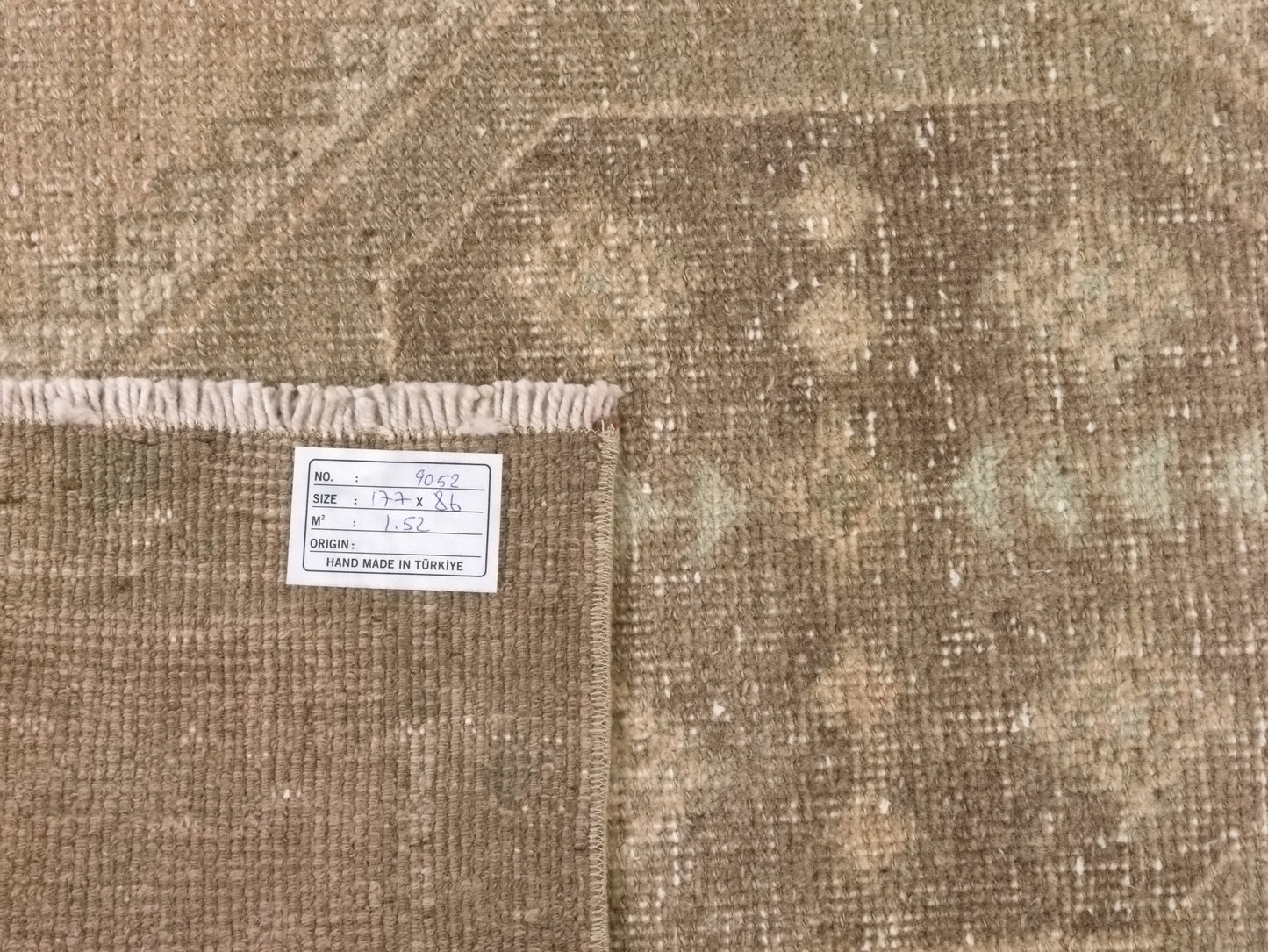 Wool Anatolia Oushak Rug, Handmade Turkish Rug, Carpet Rug, Vintage Oushak Rug, Bedroom Rug, Nursery rug, 3x6 Small Area Rug, 9050