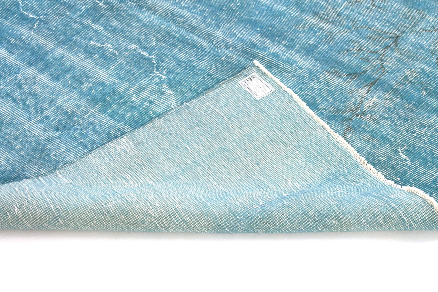 6x8 Turkish Rug Turquois, Overdyed Vintage Carpet Rug, Vintage Rug, Oushak Rug, Turkish Rug 5x8, Coastal Decor, Living Room,3329