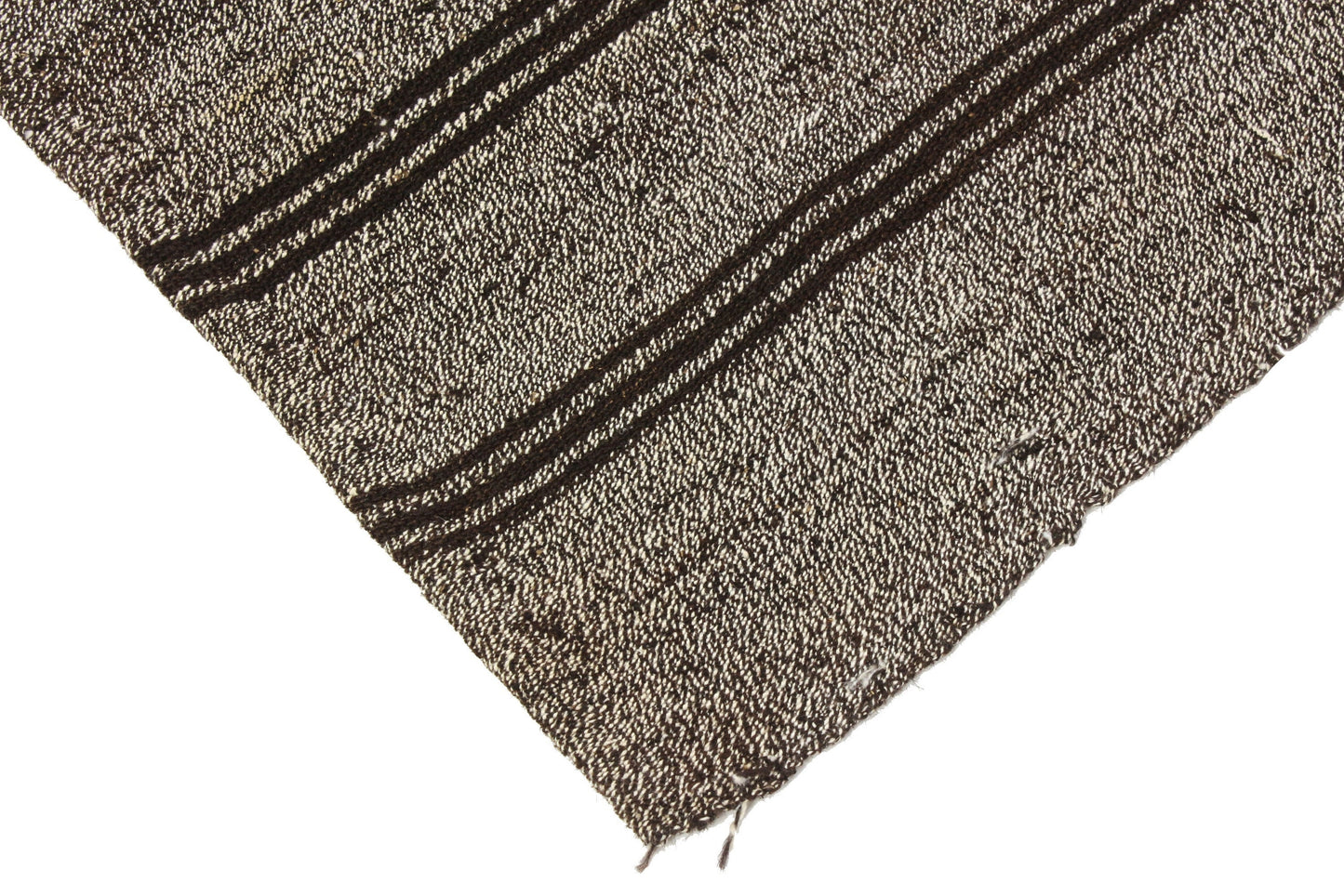 6x9 Gray Black Plain Kilim Rug, Turkish Vintage Kilim Rug, Handmade Area Floor Rug, Modern Rug, Area Rug, Minimalist Decor,3781
