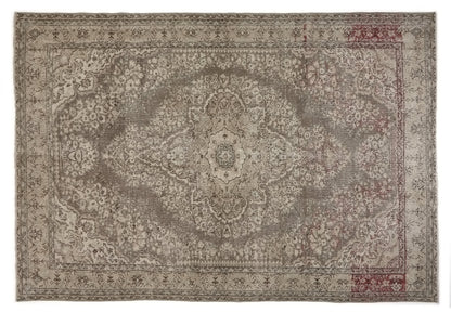 Navy Blue Turkish Rug, Oushak Rug, Vintage Rug, Carpet rug, 7x10 Rug, Large Rug 7x10, Handmade rug, Wool Rug, Anatolia rug, Area rug, 9008