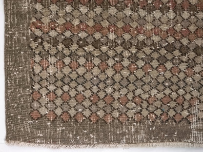 Turkish rug Antique, Oushak Rug, Vintage Old Rug, Area rug, Small Carpet rug, 3x6 Small rug, Handmade rug, Entryway rug, Anatolia rug,8998