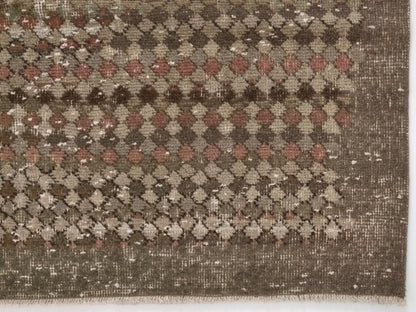 Turkish rug Antique, Oushak Rug, Vintage Old Rug, Area rug, Small Carpet rug, 3x6 Small rug, Handmade rug, Entryway rug, Anatolia rug,8998
