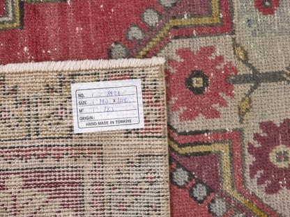 Anatolia Small Oushak Rug, Turkish Rug, 3x6 Rug, Carpet rug, Area rug, Vintage Rug, Unique rug, Oushak Carpet, Kid room rug, 8926