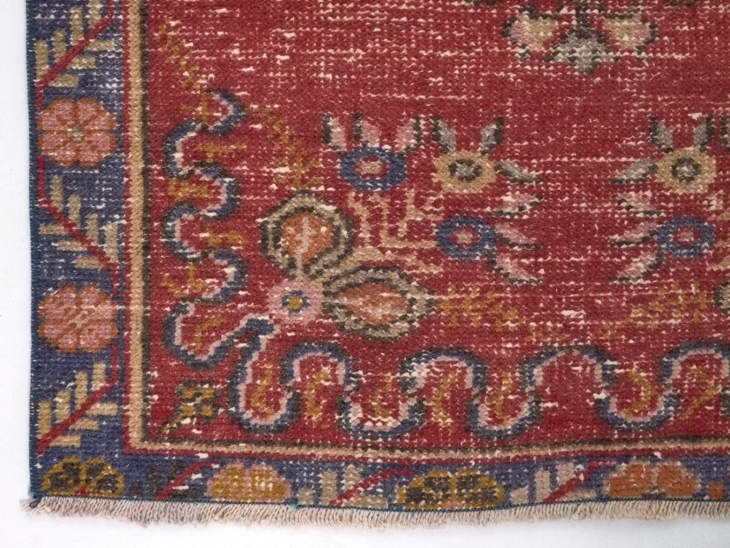 Anatolia Oushak Rug, Small Vintage Rug, Bohemian Turkish rug, 3x5 Small Rug, Ethnic rug, Floor rug, Wool Rug,Antique Rug,Eclectic Decor,8778