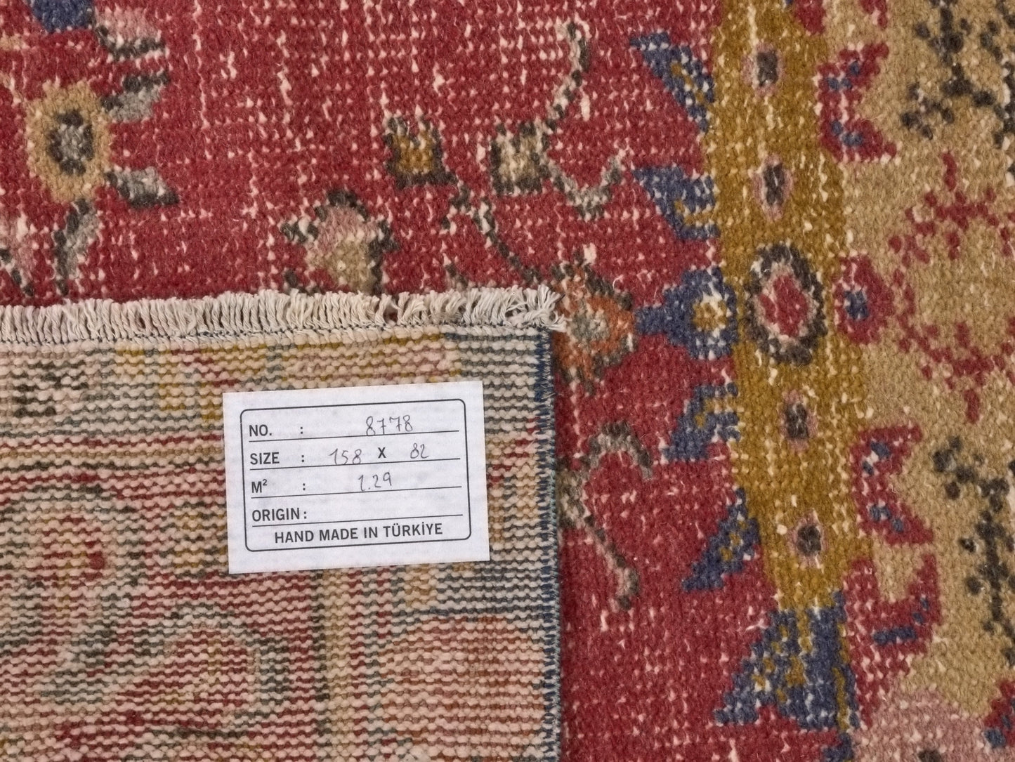 Anatolia Oushak Rug, Small Vintage Rug, Bohemian Turkish rug, 3x5 Small Rug, Ethnic rug, Floor rug, Wool Rug,Antique Rug,Eclectic Decor,8778