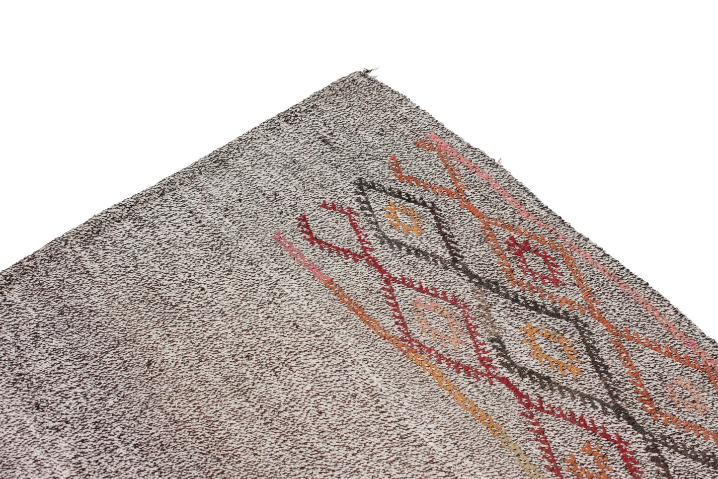 5x8 Old Kilim Rug,Turkish Vintage Kilim Rug,5'6x8'4 ft,Antique Rug,Unique Rug,Flatweave Rug,Rustic Decor,Modern Rug,6281