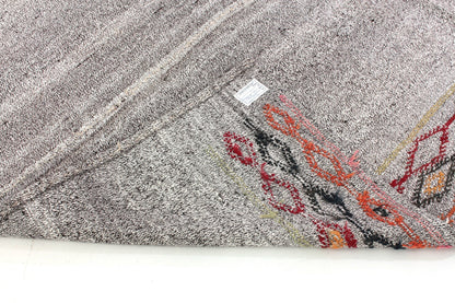 5x8 Old Kilim Rug,Turkish Vintage Kilim Rug,5'6x8'4 ft,Antique Rug,Unique Rug,Flatweave Rug,Rustic Decor,Modern Rug,6281