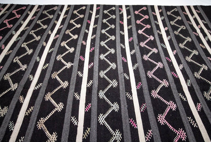 Turkish Kilim Rug 8x11, Vintage Kilim rug 8x11 ,Oversize rug, Large rug 8x11, Area rug ,Kilim rug 8x11, Authantic rug ,Large Kilim rug,332