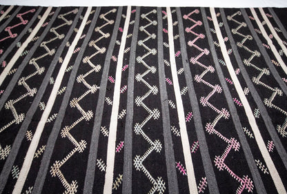 Turkish Kilim Rug 8x11, Vintage Kilim rug 8x11 ,Oversize rug, Large rug 8x11, Area rug ,Kilim rug 8x11, Authantic rug ,Large Kilim rug,332