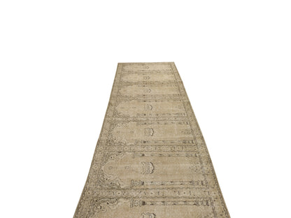 Turkish Runner Rug, Oushak Runner, Vintage Runner, Long Wide Runner rug, 4x16 Rug runner, Anatolia runner, Hallway Runner, Entry rug,9583