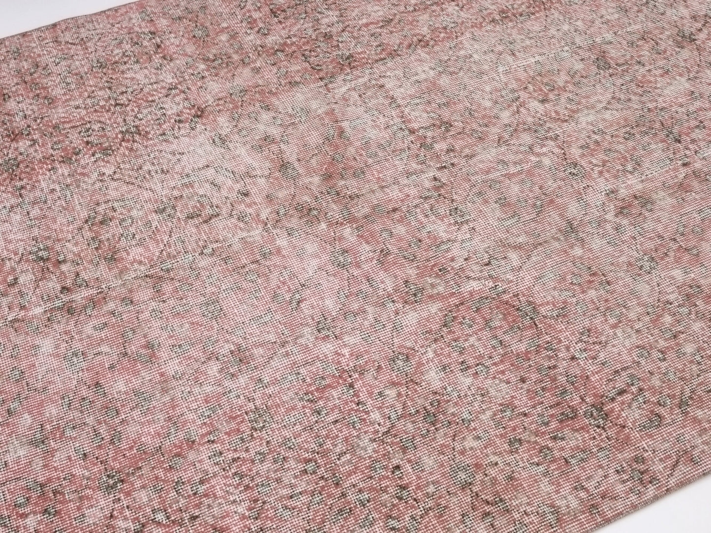 Turkish Rug, Oushak Rug, Vintage Carpet, Floral rug, Oriental rug, Ottoman rug, Vintage rug 5x7, Turkish Carpet, Handmade rug, Boho, 10298