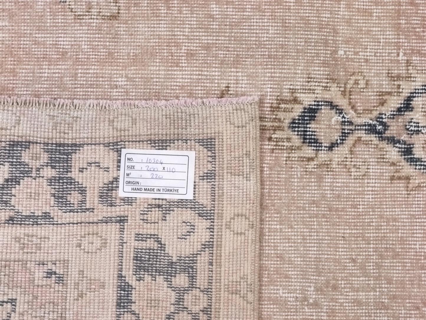 4x7 Turkish rug, Vintage rug, Handmade rug, Oushak rug, Pink Blue rug, 4x7 Rug, Bedroom rug, Coastal decor, Carpet rug, Area Rug 4x7 ,7463